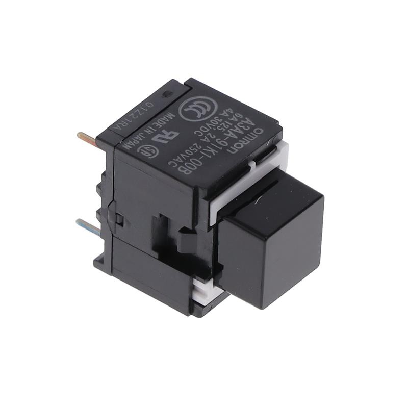 1 pcs : A3AA-91K1-00B - SWITCH PUSH SPST-NO 6A 125V
