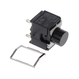1 pcs : A3AT-90L1-00B - SWITCH PUSH SPST-NO 6A 125V