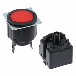 1 pcs : A3UL-TBR-2A1C-M - SWITCH PUSHBUTTON SPDT 0.1A 30V