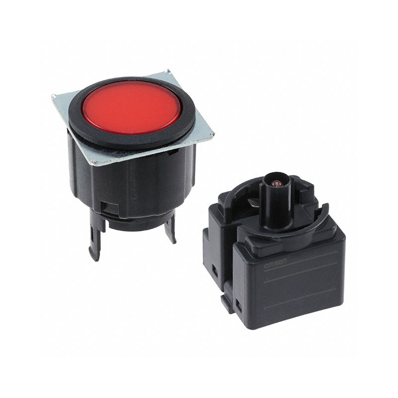 1 pcs : A3UL-TBR-2A1C-M - SWITCH PUSHBUTTON SPDT 0.1A 30V