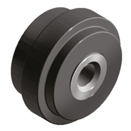 1 Bag of 2 - RS PRO Roller Connecting Component, Strut Profile 30 mm, Groove Size 6mm