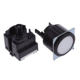 1 pcs : A3UL-TBW-1A1C-M - SWITCH PUSHBUTTON SPDT 0.1A 30V