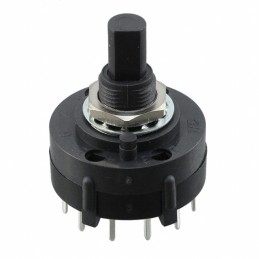 1 pcs : A40303RNCQ - SWITCH ROTARY 3POS 2.5A 125V