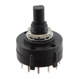 1 pcs : A40303RNCQE - SWITCH ROTARY 3POS 2.5A 125V