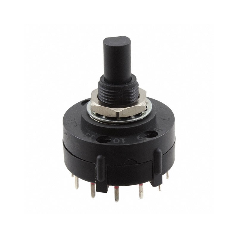 1 pcs : A40303RNCQE - SWITCH ROTARY 3POS 2.5A 125V