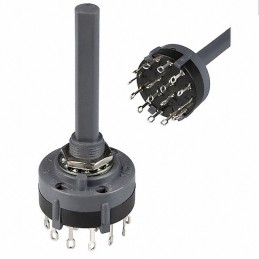 1 pcs : A40315RNZQ - SWITCH ROTARY 3POS 2.5A 125V