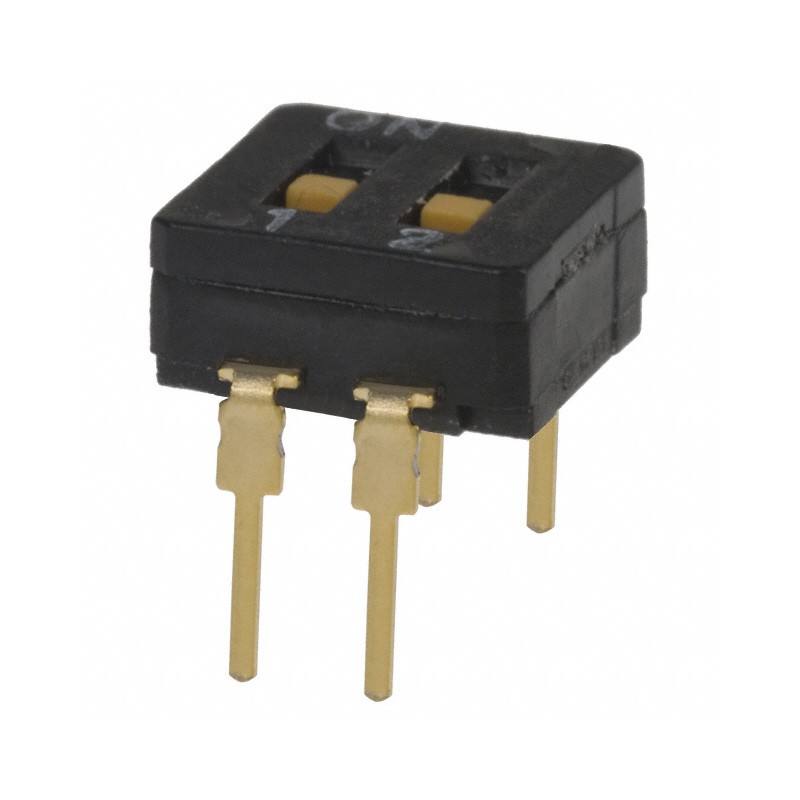 1 pcs : A6D-2100 - SWITCH SLIDE DIP SPST 0.03A 30V