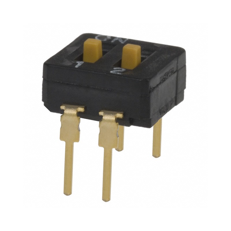 1 pcs : A6D-2103 - SWITCH SLIDE DIP SPST 0.03A 30V