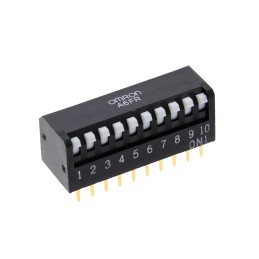 1 pcs : A6FR-0101 - SWITCH PIANO DIP SPST 0.025A 24V