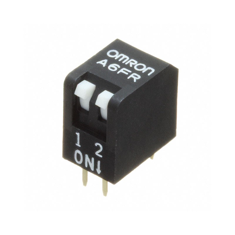 1 pcs : A6FR-2101 - SWITCH PIANO DIP SPST 0.025A 24V