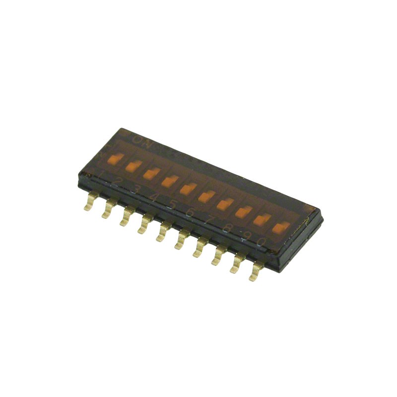 1 pcs : A6H-0102(VNM) - SWITCH SLIDE DIP SPST 0.025A 24V