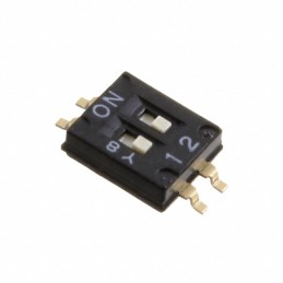 1 pcs : A6H-2101(VNM) - SWITCH SLIDE DIP SPST 0.025A 24V