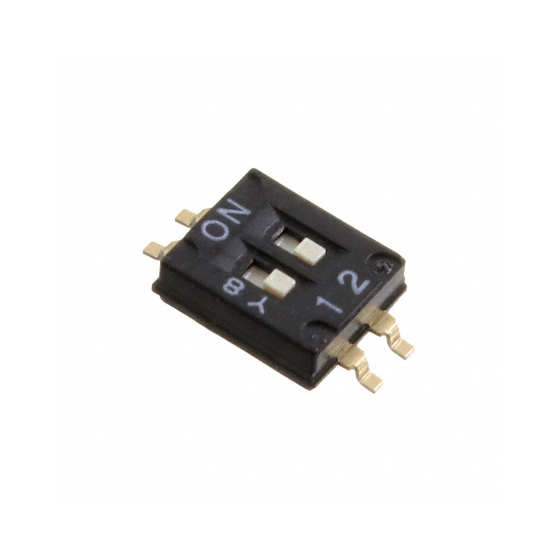 1 pcs : A6H-2101(VNM) - SWITCH SLIDE DIP SPST 0.025A 24V