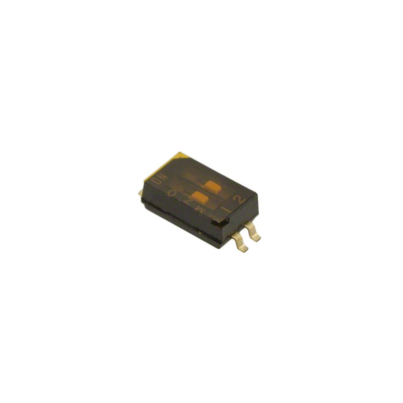 1 pcs : A6H-2102(VNM) - SWITCH SLIDE DIP SPST 0.025A 24V
