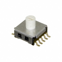 1 pcs : A6KS-104RS - SWITCH ROTARY DIP BCD 0.025A 24V