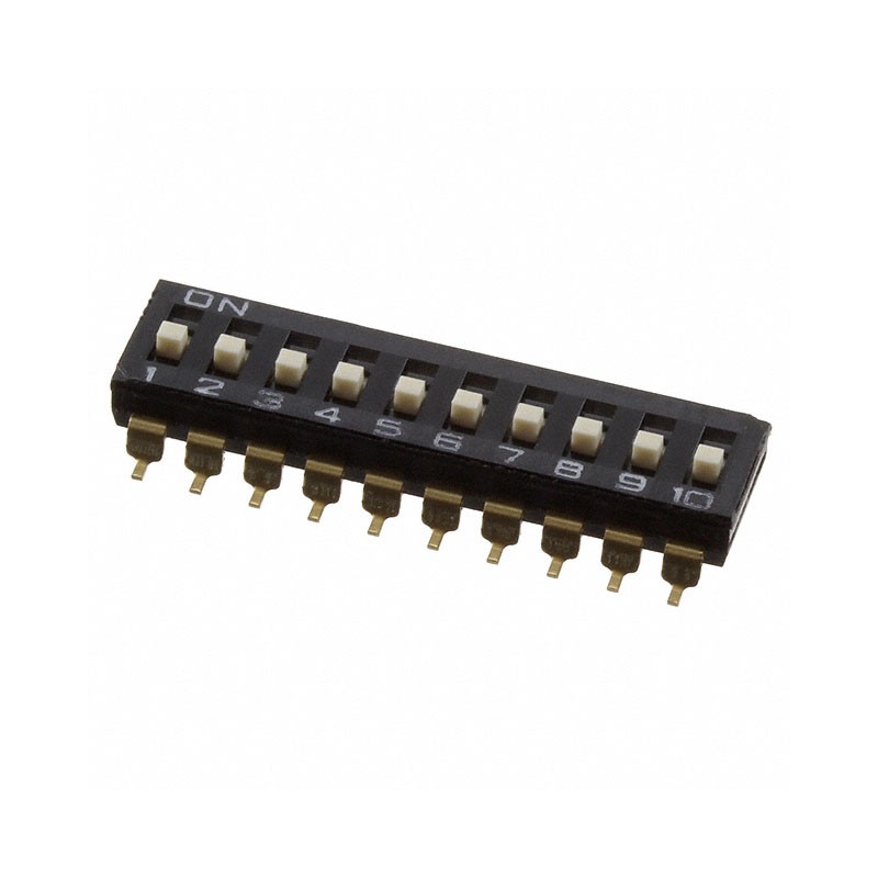 1 pcs : A6S-0104-H(VNM) - SWITCH SLIDE DIP SPST 0.025A 24V
