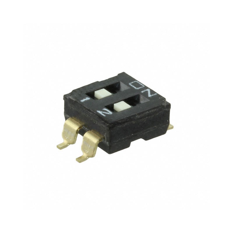 1 pcs : A6S-2101-H(VNM) - SWITCH SLIDE DIP SPST 0.025A 24V