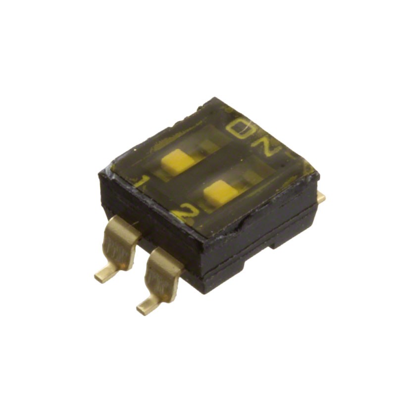 1 pcs : A6S2102PMH(VNM) - SWITCH SLIDE DIP SPST 0.025A 24V