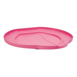 1 pcs - Plastic Pink Bucket Lid