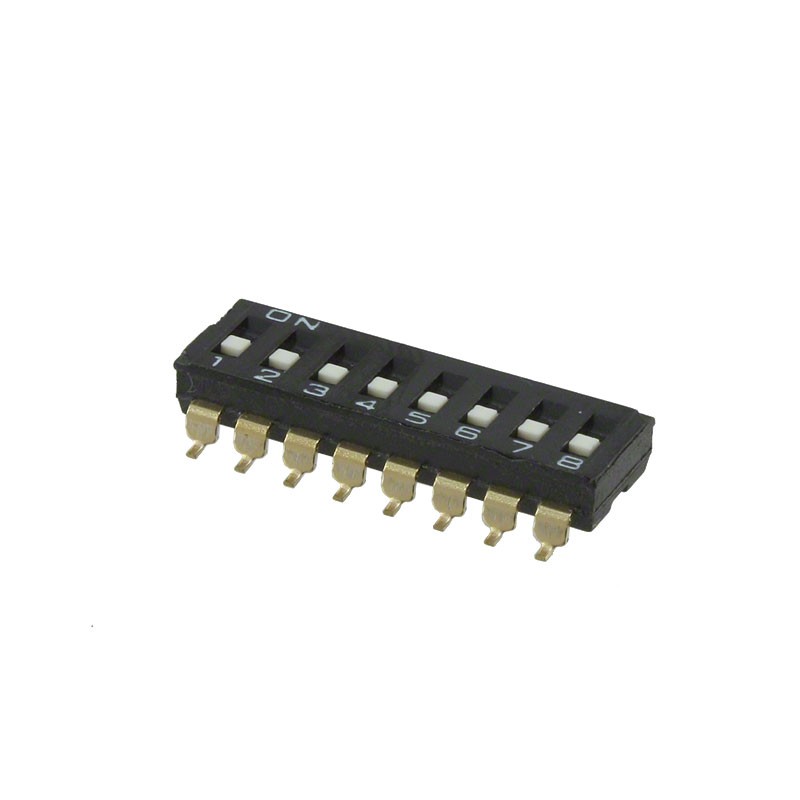 1 pcs : A6S-8101-H(VNM) - SWITCH SLIDE DIP SPST 0.025A 24V
