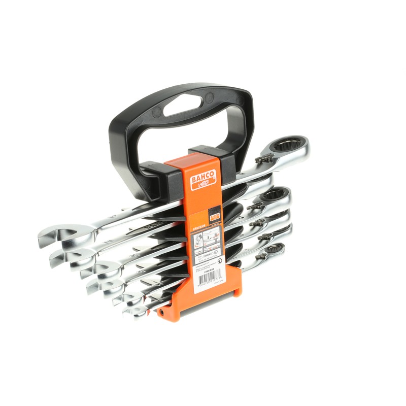 1 pcs - Bahco 1RM Series 6-Piece Spanner Set, 8 - 17 mm