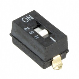 1 pcs : A6SN-1101 - SWITCH SLIDE DIP SPST 0.025A 24V