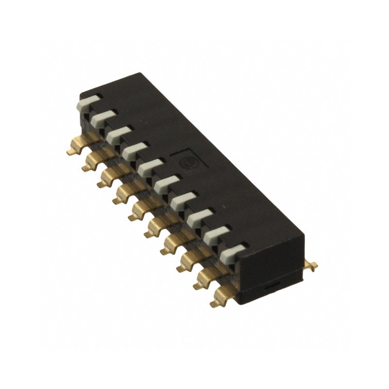 1 pcs : A6SR-0104-P - SWITCH PIANO DIP SPST 0.025A 24V