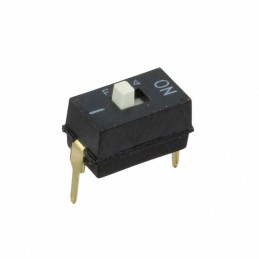 1 pcs : A6TN-1104 - SWITCH SLIDE DIP SPST 0.025A 24V