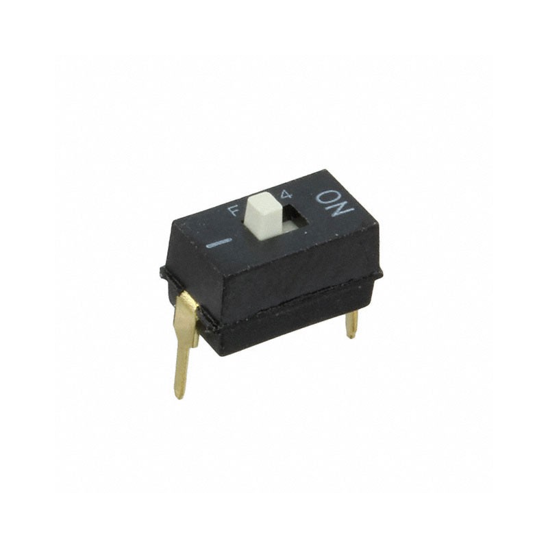 1 pcs : A6TN-1104 - SWITCH SLIDE DIP SPST 0.025A 24V