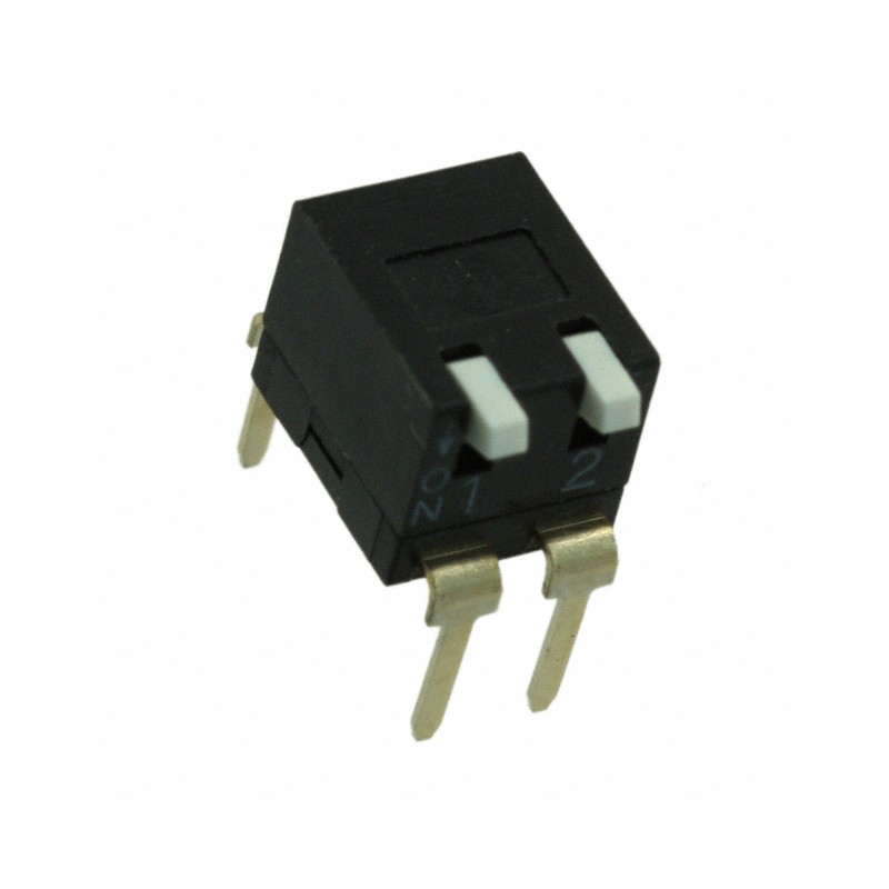 1 pcs : A6TR-2104 - SWITCH PIANO DIP SPST 0.025A 24V