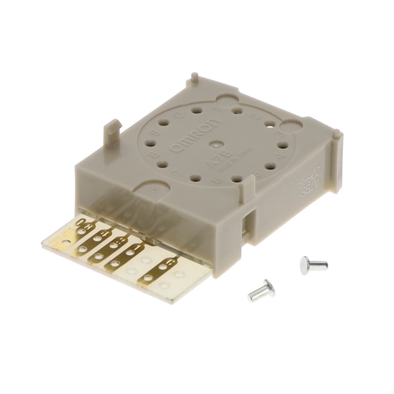 1 pcs : A7BS-206-S - SWITCH THUMB BCD 0.1A 50V