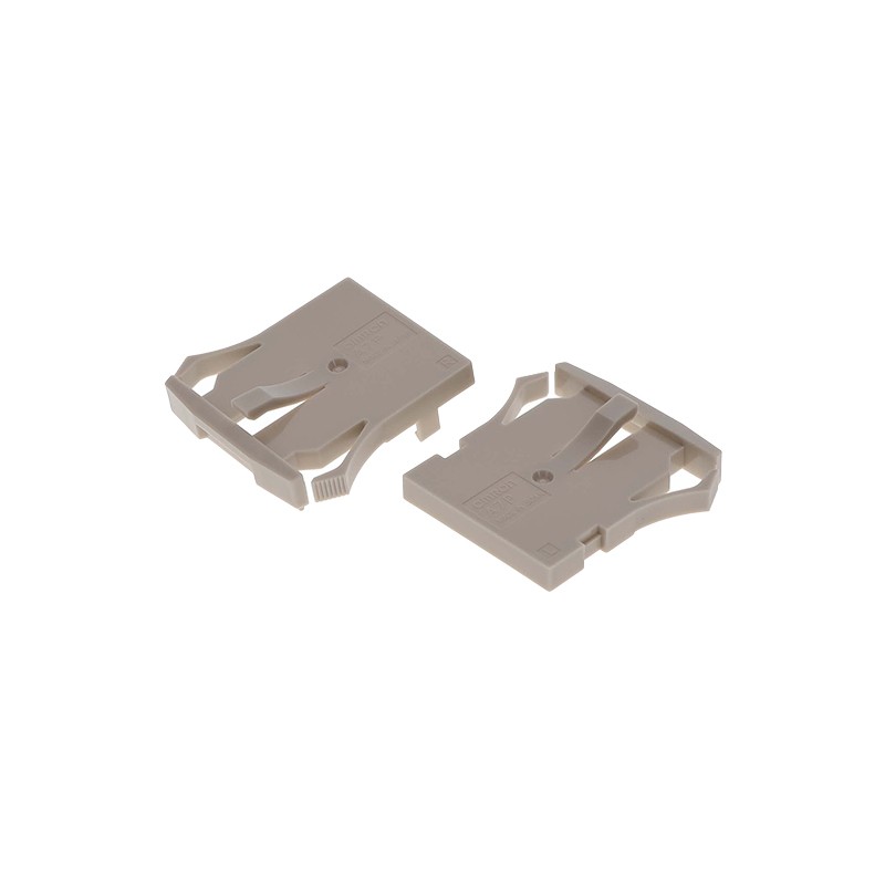 1 pcs : A7P-M - END CAP GRAY FRONT MNT 2PC PT