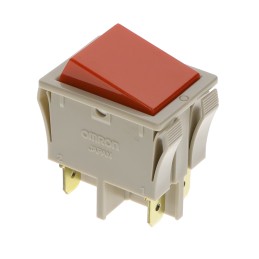 1 pcs : A8A-202-2 - SWITCH ROCKER DPST 16A 125V