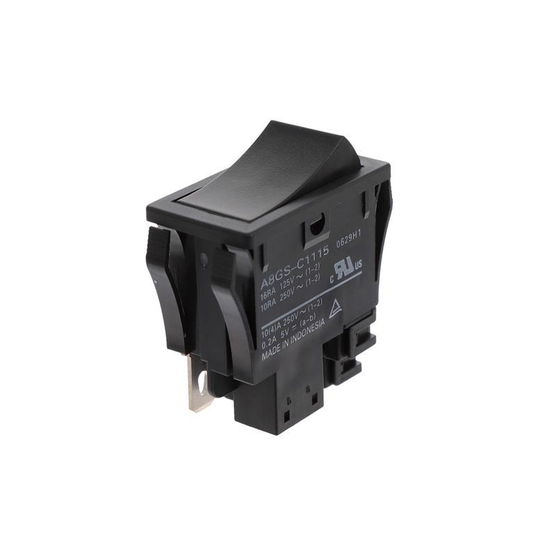 1 pcs : A8GS-C1115 - SWITCH ROCKER DPST 16A 125V