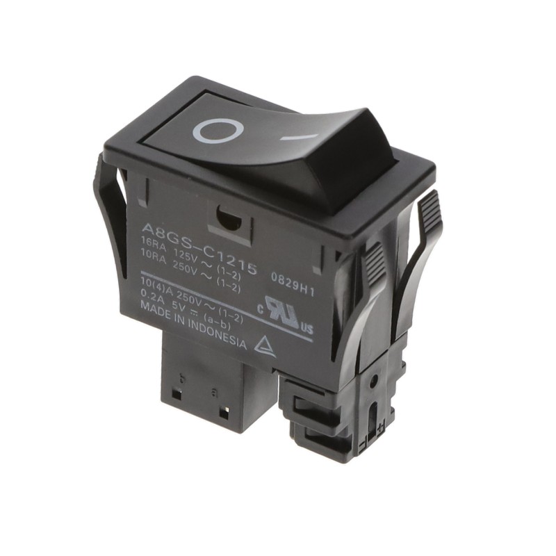 1 pcs : A8GS-C1215 - SWITCH ROCKER DPST 16A 125V