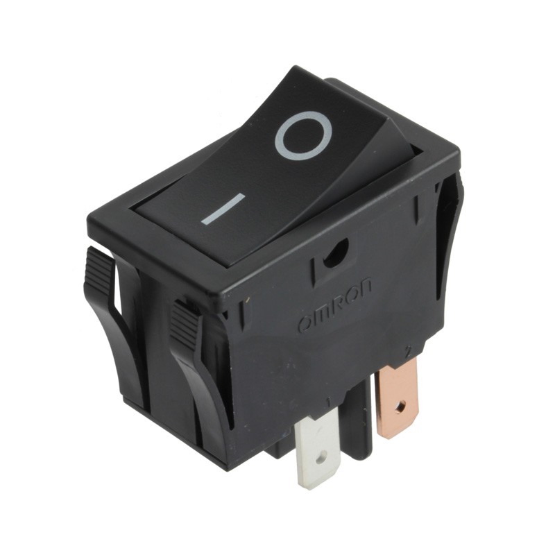 1 pcs : A8GS-C1280 - SWITCH ROCKER DPST 16A 125V