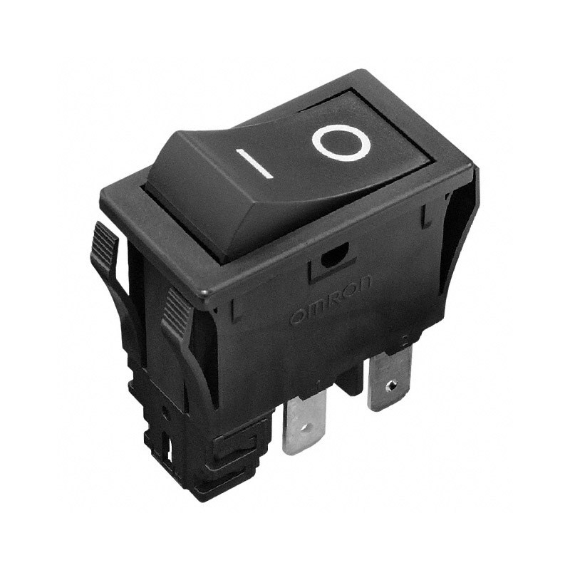 1 pcs : A8GS-C1315 - SWITCH ROCKER DPST 16A 125V