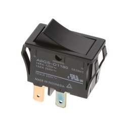 1 pcs : A8GS-D1180 - SWITCH ROCKER DPST 16A 125V