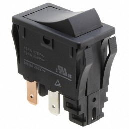1 pcs : A8GS-D1185 - SWITCH ROCKER DPST 16A 125V