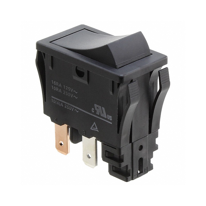 1 pcs : A8GS-D1185 - SWITCH ROCKER DPST 16A 125V