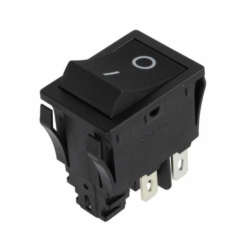 1 pcs : A8GS-T1215K - SWITCH ROCKER DPST 16A 125V