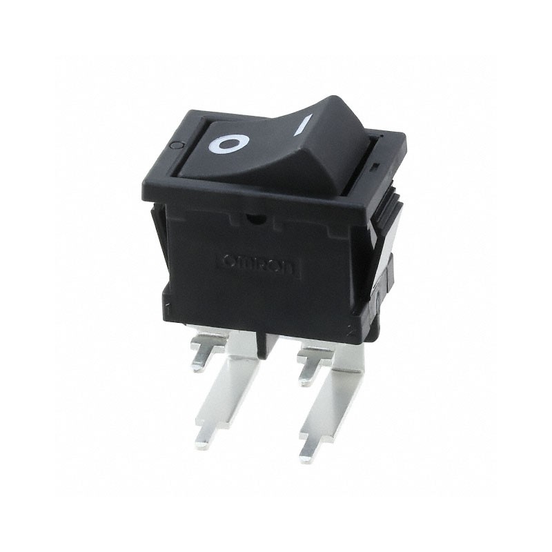 1 pcs : A8L-21-14N2 - SWITCH ROCKER DPST 10A 125V