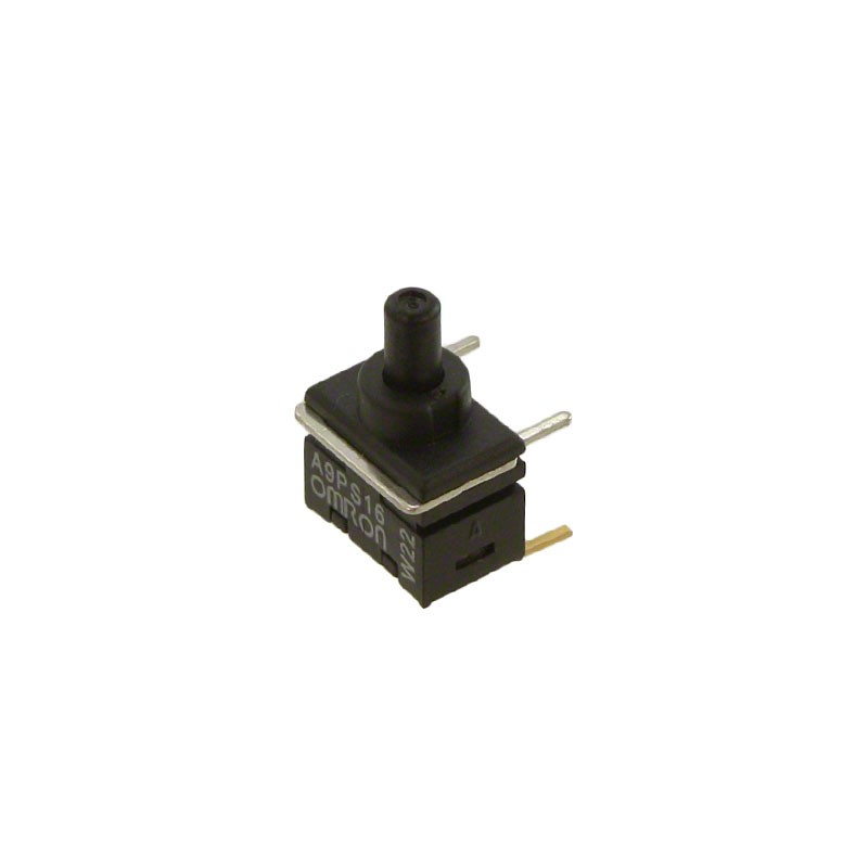 1 pcs : A9PS16-0012 - SWITCH PUSH SPST-NO 0.1A 28V