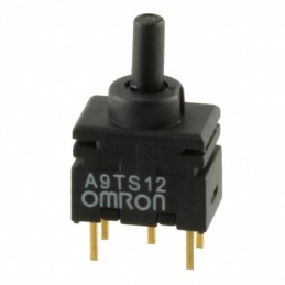 1 pcs : A9TS12-0011 - SWITCH TOGGLE SPDT 100MA 28V