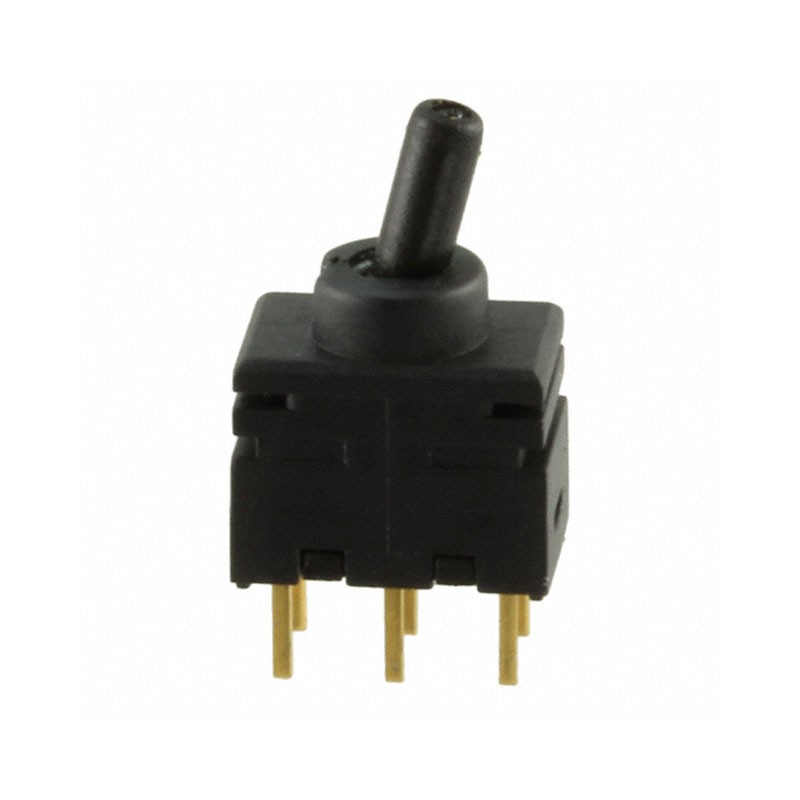 1 pcs : A9TS21-0011 - SWITCH TOGGLE DPDT 100MA 28V