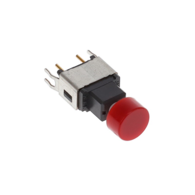 1 pcs : AB11AB-HC - SWITCH PUSH SPST-NO 0.4VA 28V