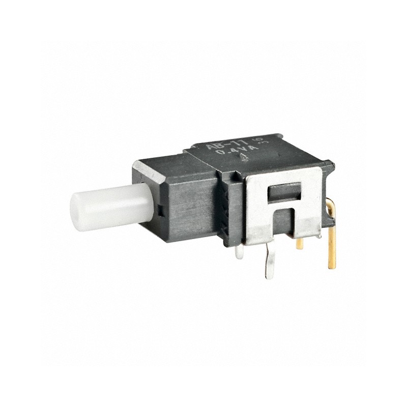 1 pcs : AB11AH - SWITCH PUSH SPST-NO 0.4VA 28V