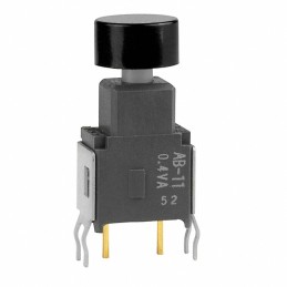 1 pcs : AB11BB-HA - SWITCH PUSH SPST-NO 0.4VA 28V