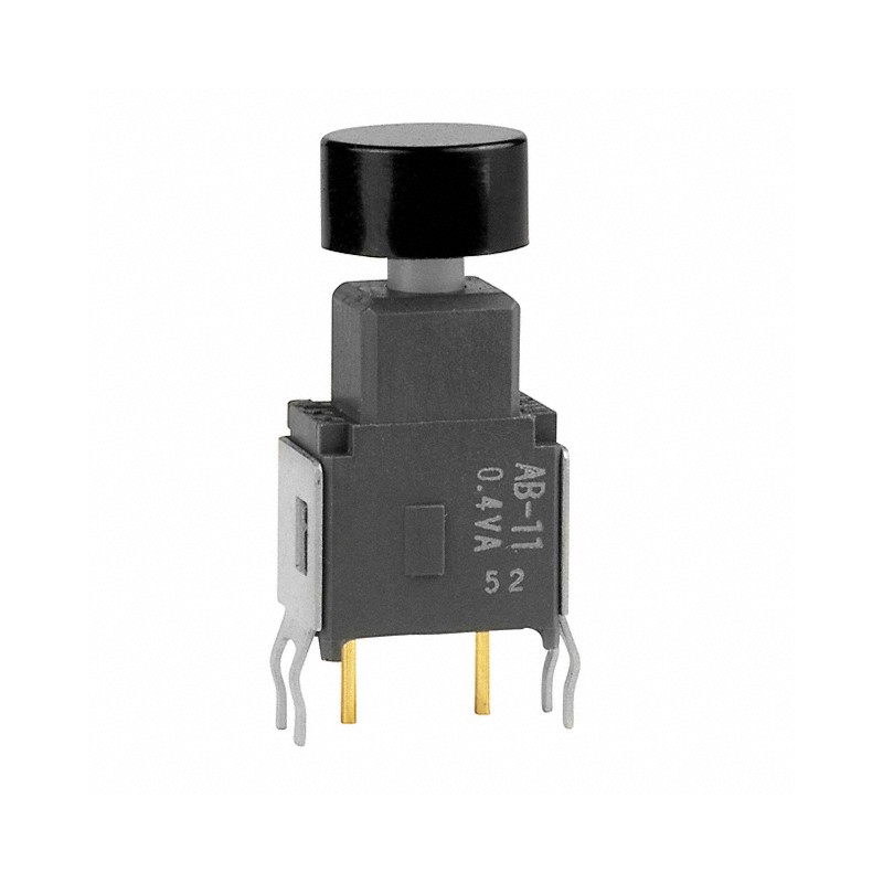 1 pcs : AB11BB-HA - SWITCH PUSH SPST-NO 0.4VA 28V