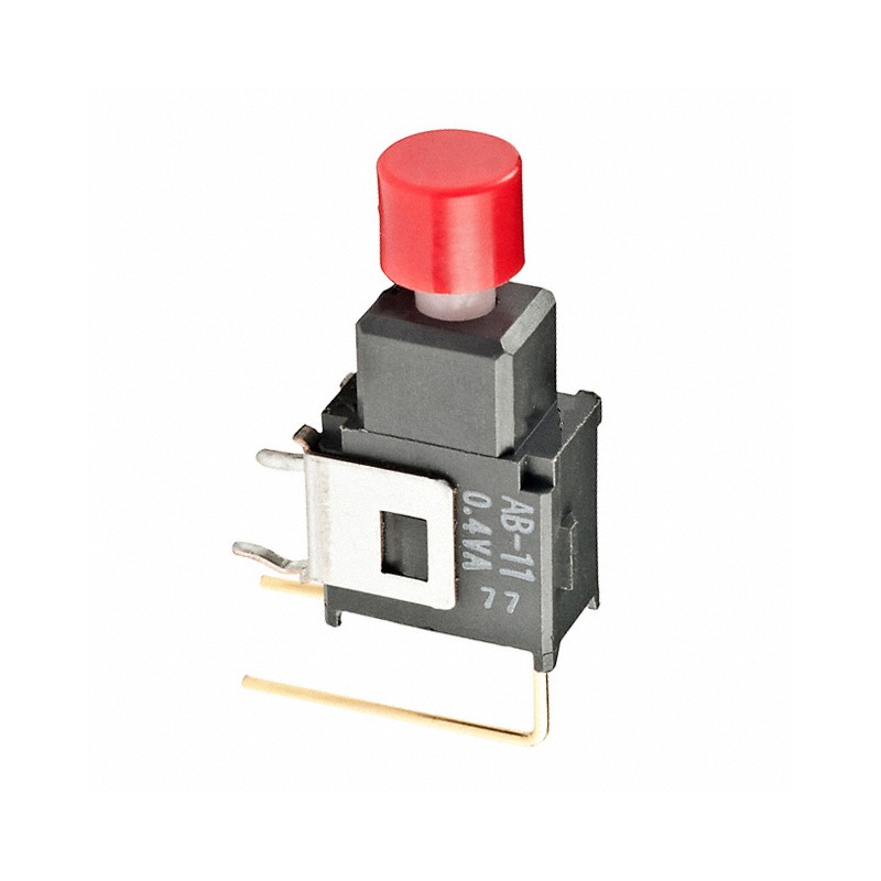 1 pcs : AB11BV-FC - SWITCH PUSH SPST-NO 0.4VA 28V